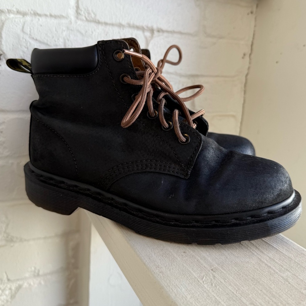 Dr. Martens Black Leather Boots